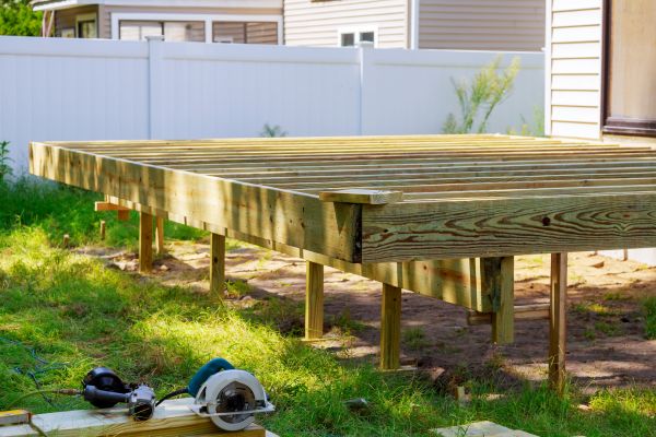 Elevated Deck Installation in Springdale