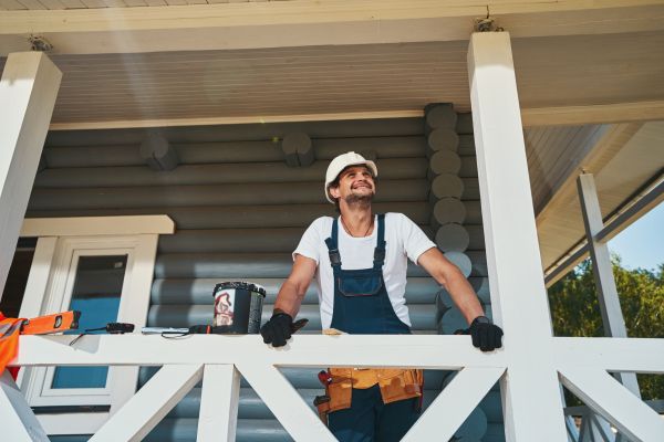 Porch Ceiling Construction in Springdale