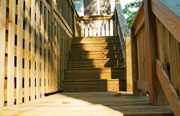 Cost of Deck Steps Replacement in Springdale