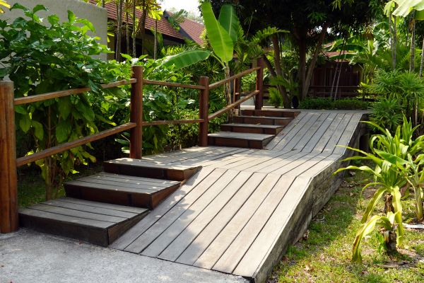 Wood Ramp Installation in Springdale