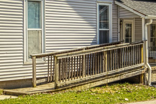 Porch Ramp Construction in Springdale