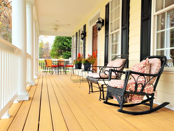 Wooden Veranda Construction in Springdale