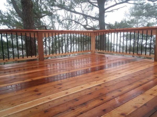 Cost of Cedar Deck Repair in Springdale